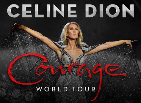 celine dion courage tour.